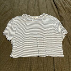 Antistar blue and white striped Women's Top